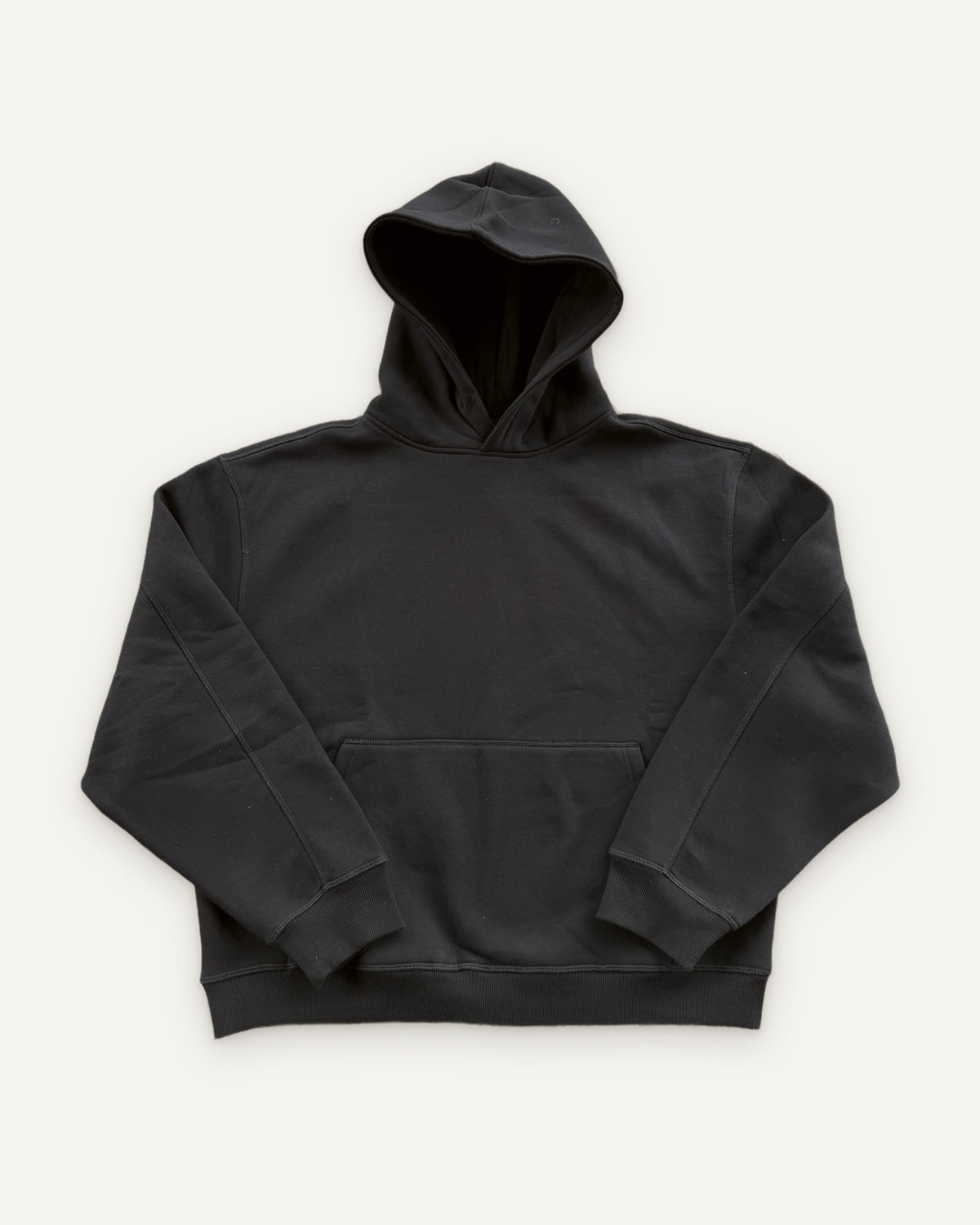 Brooklyn Classic pullover hoodie in Black, front