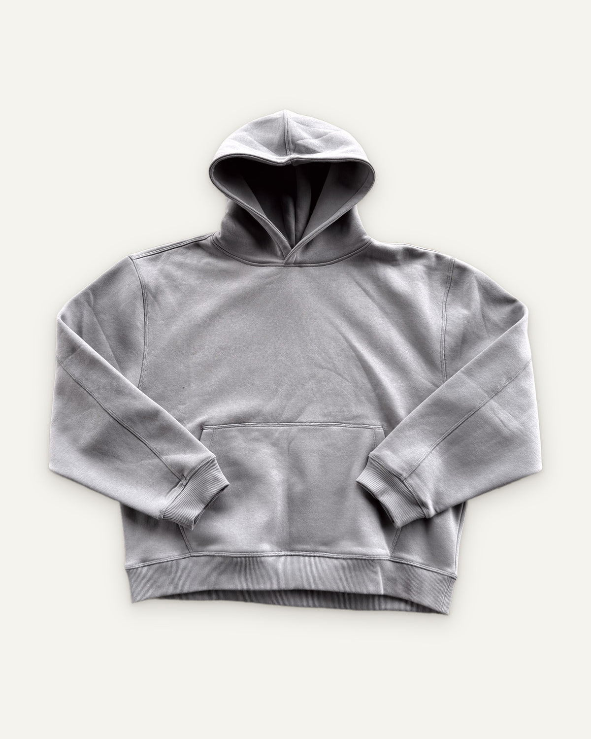 Brooklyn Classic pullover hoodie in Grey, front