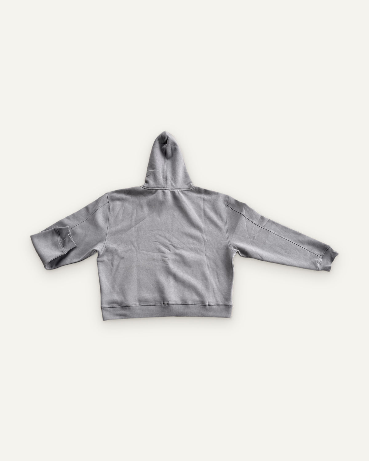 Brooklyn Classic pullover hoodie in Grey, back